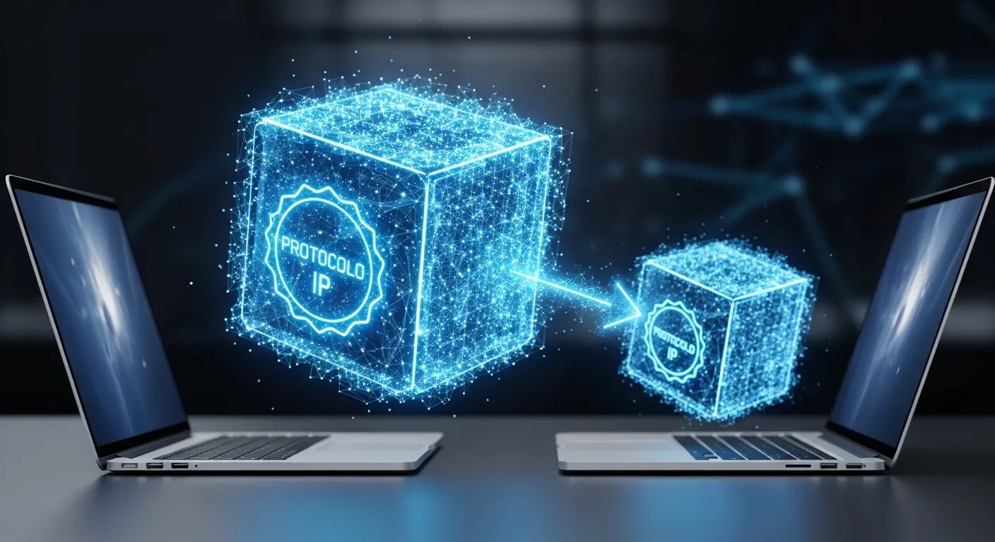 Transmissao de pacotes TCP/IP