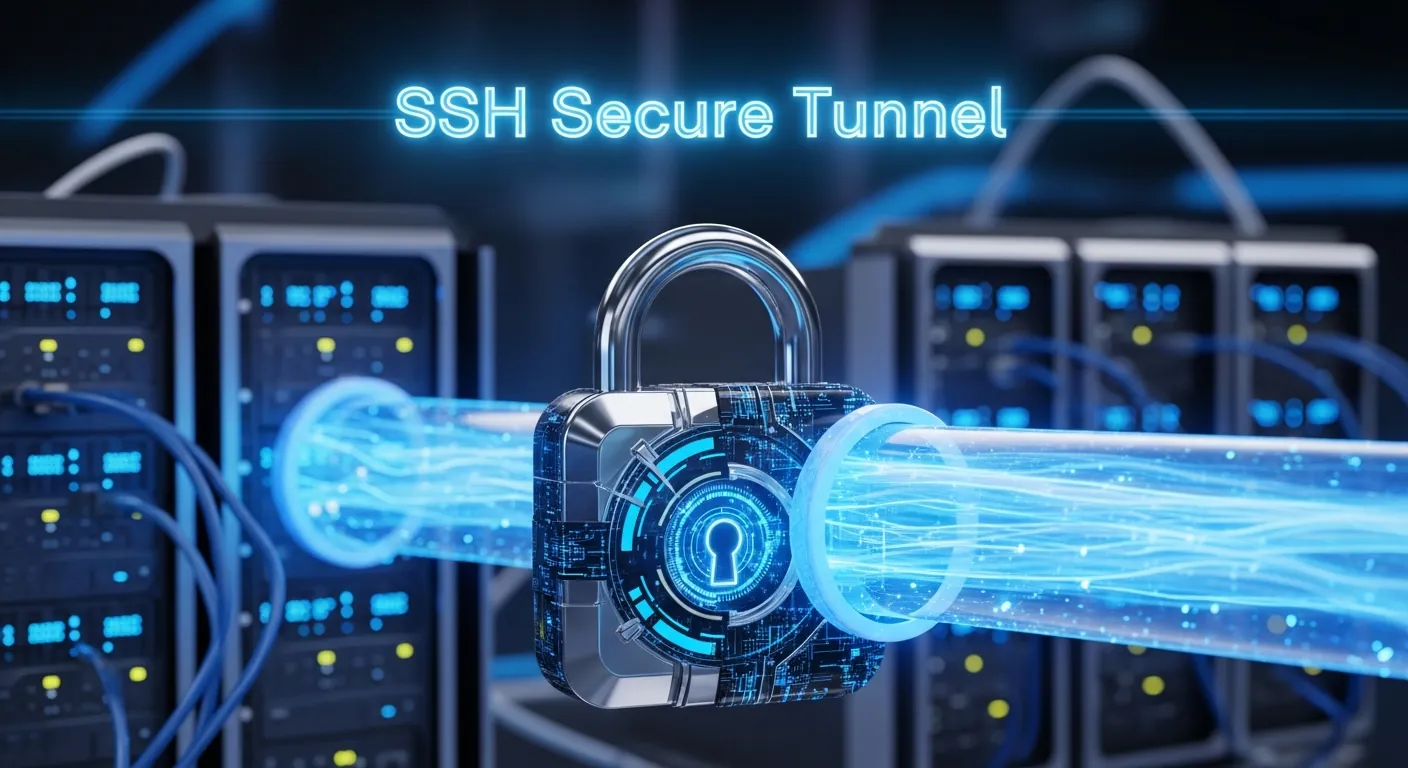 Túnel criptografado SSH entre servidores