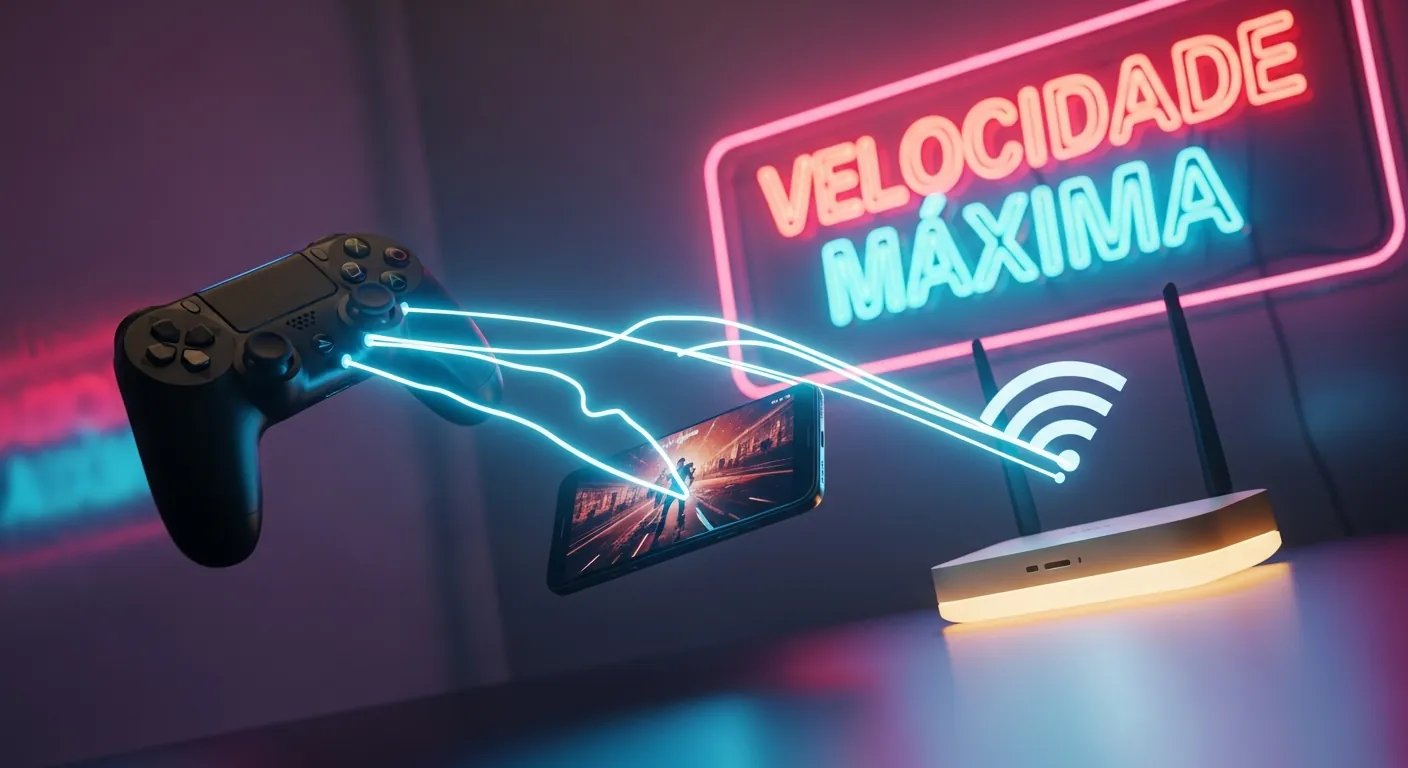 Dispositivos usando o protocolo UDP para jogos e streaming
