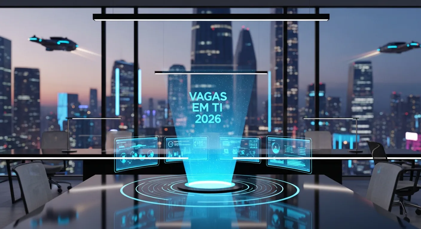 Profissionais de tecnologia analisando o mercado de TI