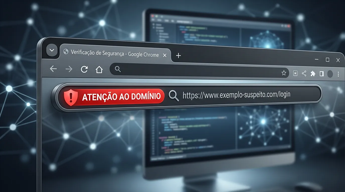Verificação de URL e domínio falso em lojas virtuais