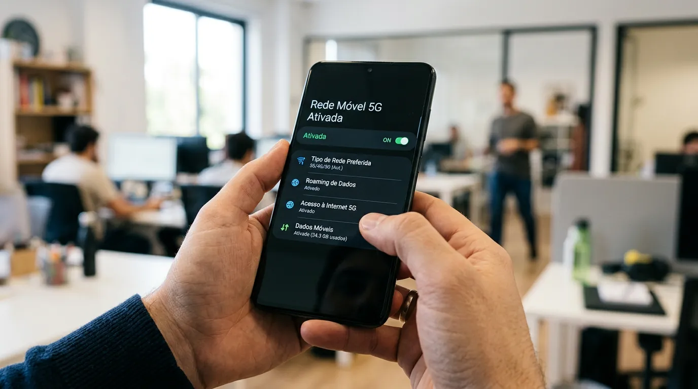 Como verificar se o celular é compatível com 5G nas configurações