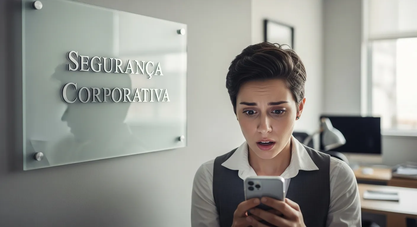 Vítima de pretexting no escritório