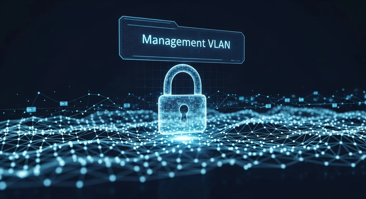 Diagrama de VLAN de gerenciamento