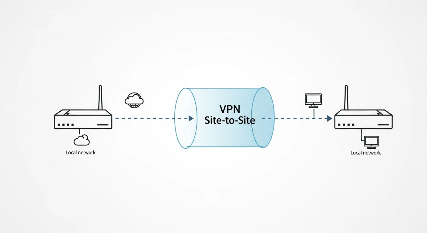 Diagrama de VPN Site-to-Site