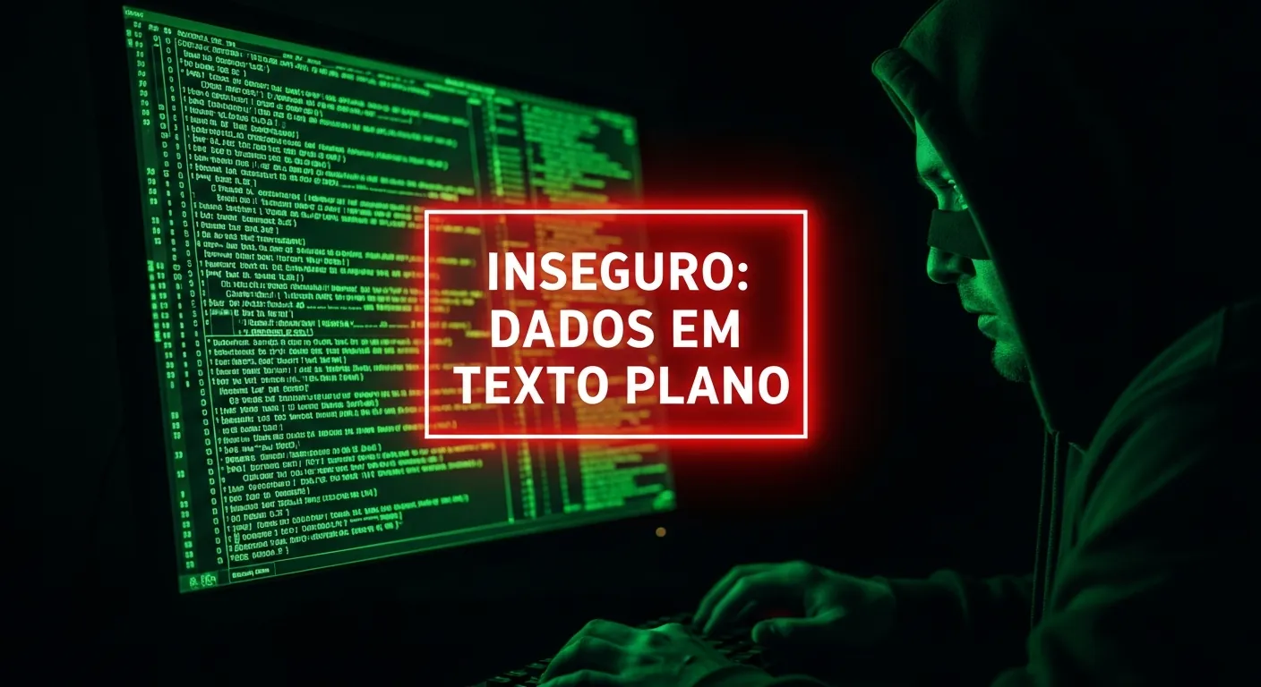 Ilustração de vulnerabilidade de segurança do FTP