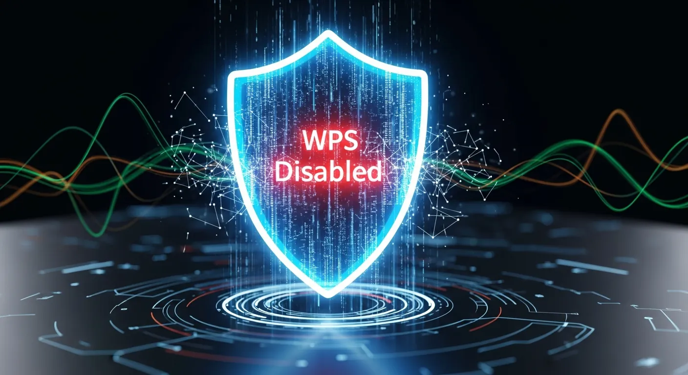 Desativando o WPS para segurança