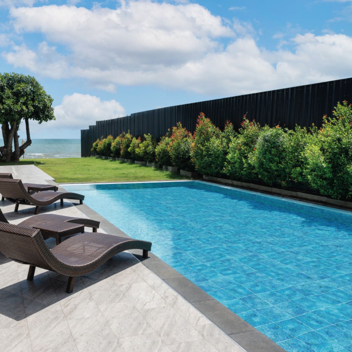 Baldosa Cristal Azul