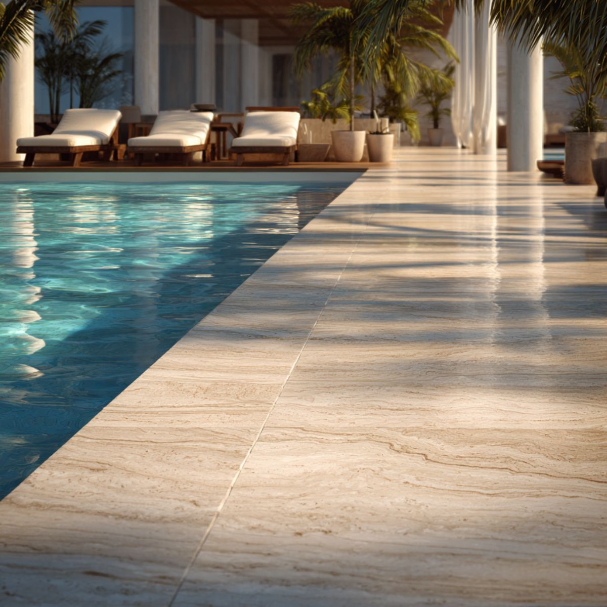 Mármol Crema a la Veta