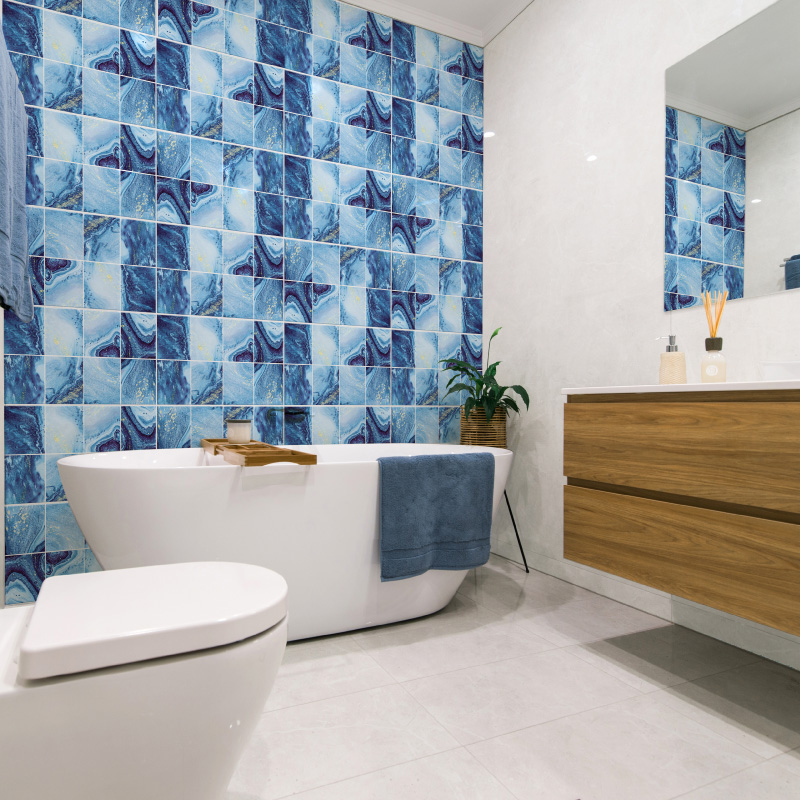 Porcelanato Ónix Azul