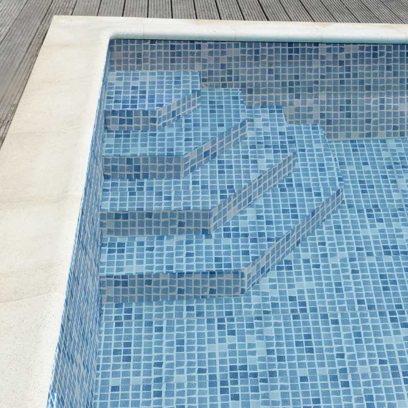Porcelanato Pixel Azul