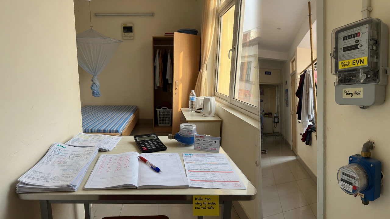 Thuê phòng trọ: cách kiểm tra giá điện nước để không bị tính sai