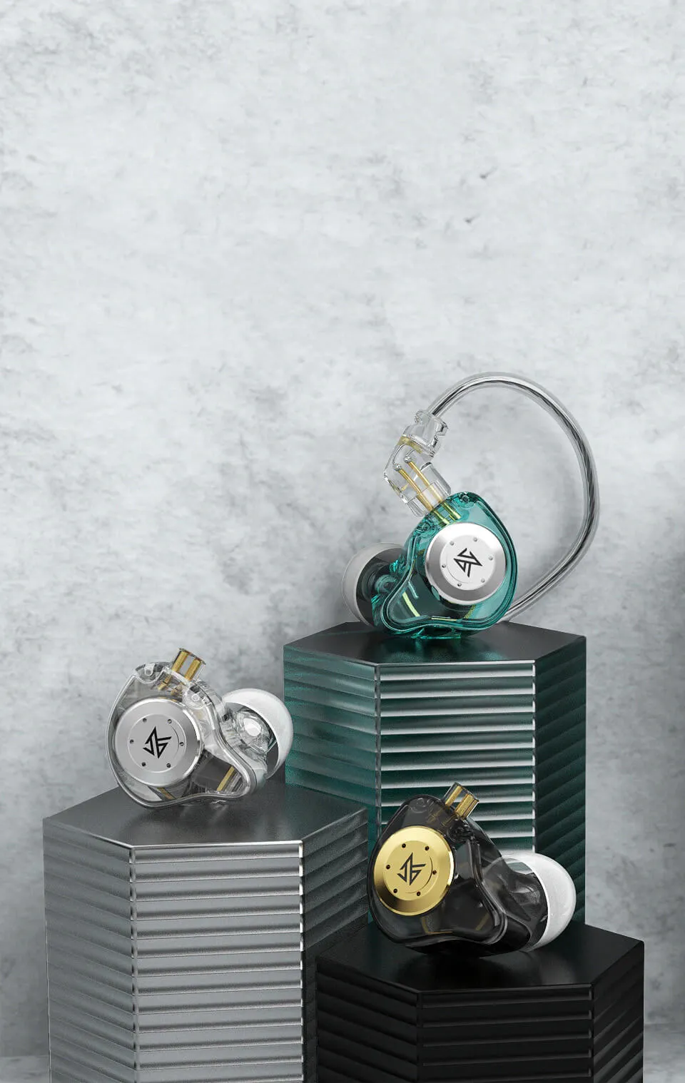 KZ EDX Pro X In-Ear Monitor Earphones Dynamic Driver With Mic headsets-audio view 4