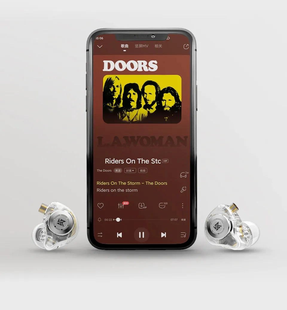 KZ EDX Pro X In-Ear Monitor Earphones Dynamic Driver With Mic headsets-audio view 8