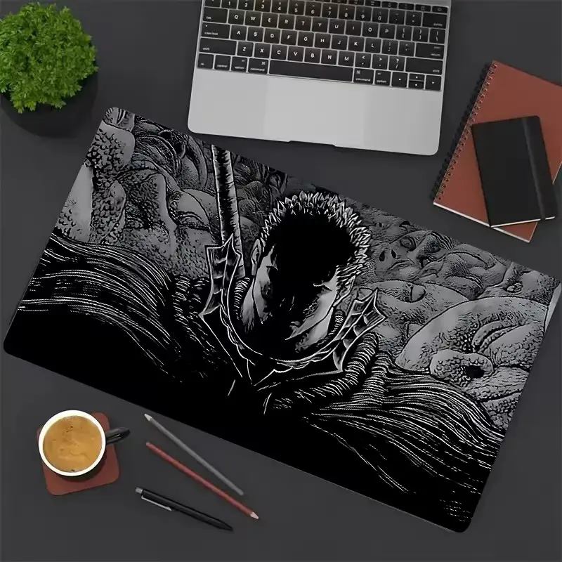 Berserk 60×30 cm Washable Non-Slip Rubber Mousepad mousepads view 3