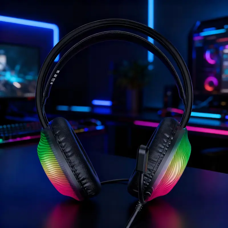 Onikuma X29 Wired RGB Gaming Headset headsets-audio view 6