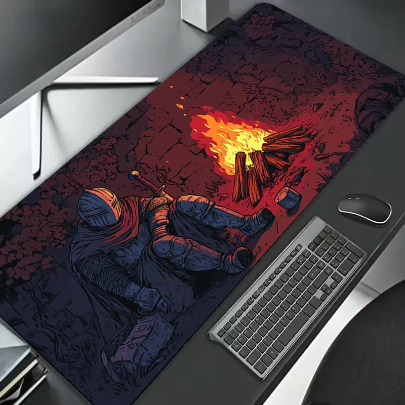 Bonfire Gaming Mouse Pad 80×40 cm Washable  Mousepad mousepads view 2