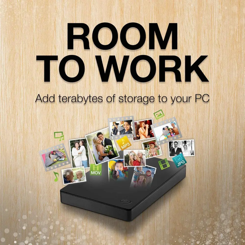 Seagate SRD00F1 1TB Portable External HDD USB 3.0 storage-devices view 4