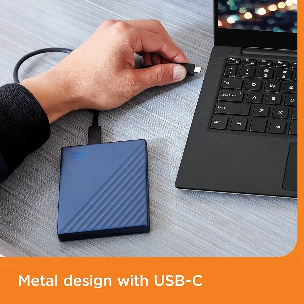 WD My Passport Ultra 6TB USB-C Portable External HDD storage-devices view 5