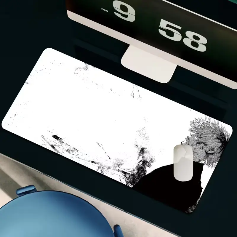 Ken Kaneki XXL Gaming Mousepad 90x40cm Extended Desk Mat Non-Slip mousepads view 2