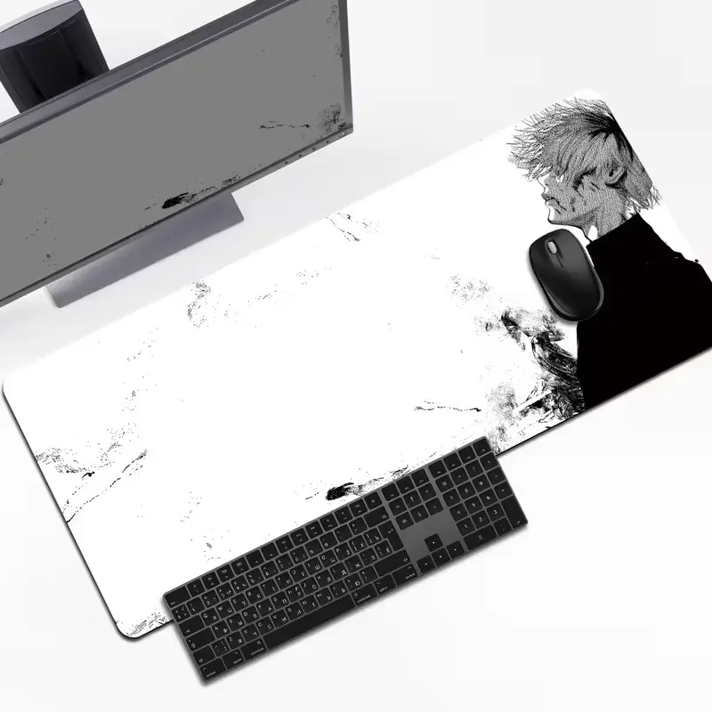 Ken Kaneki XXL Gaming Mousepad 90x40cm Extended Desk Mat Non-Slip mousepads view 4