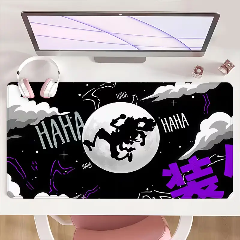 One Piece Nika XXL Gaming Mousepad 90x40cm Extended Desk Mat Non-Slip mousepads view 3