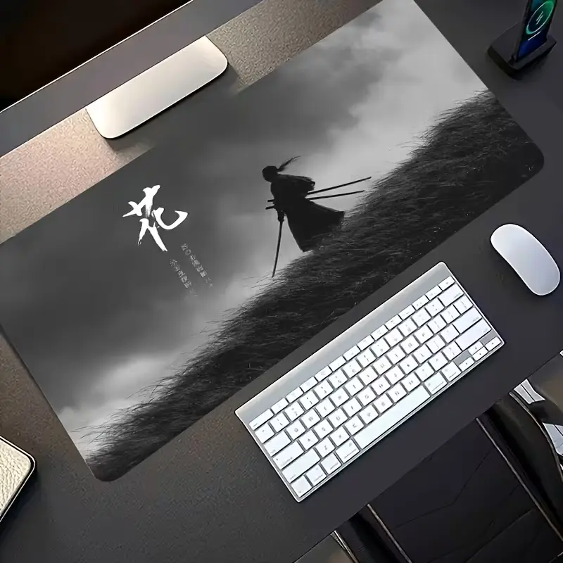 Samurai Gaming Mousepad 90x40cm XXL Extended Desk Mat Non-Slip mousepads view 2