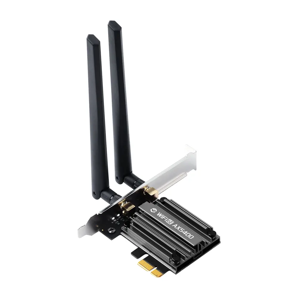 Fenvi AX5400 WiFi 6E PCIe Card 5400Mbps Tri-Band Adapter with Bluetooth networking-accessories view 5
