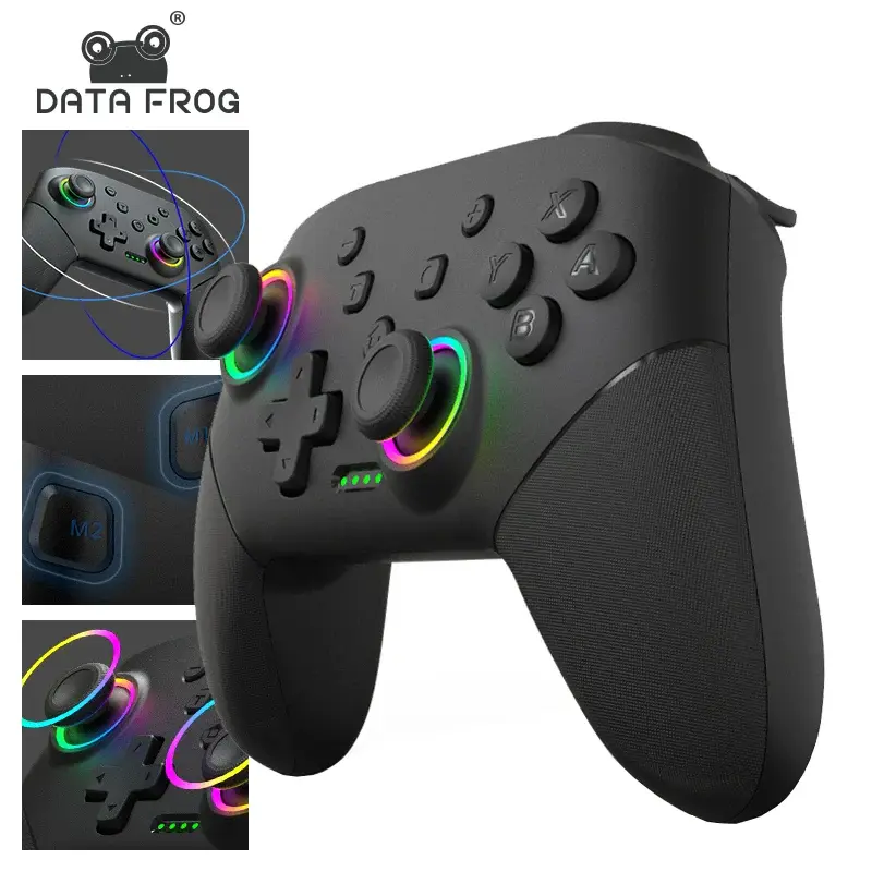 DATAFROG S80 Bluetooth Gaming Controller Wireless Gamepad for PC & Android controller view 4