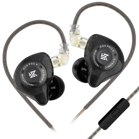 KZ EDX Pro Earphones with Microphone – 10mm Dynamic Driver, Deep Bass & Clear Sound headsets-audio view 8