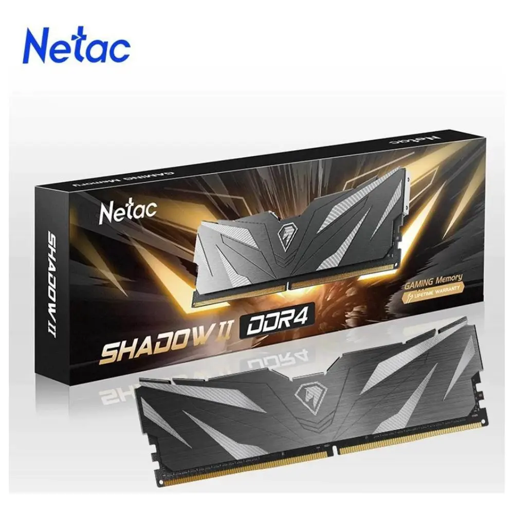 Netac 16GB (8GBx2) DDR4 3200MHz CL16 Dual Channel RAM Kit pc-components view 4