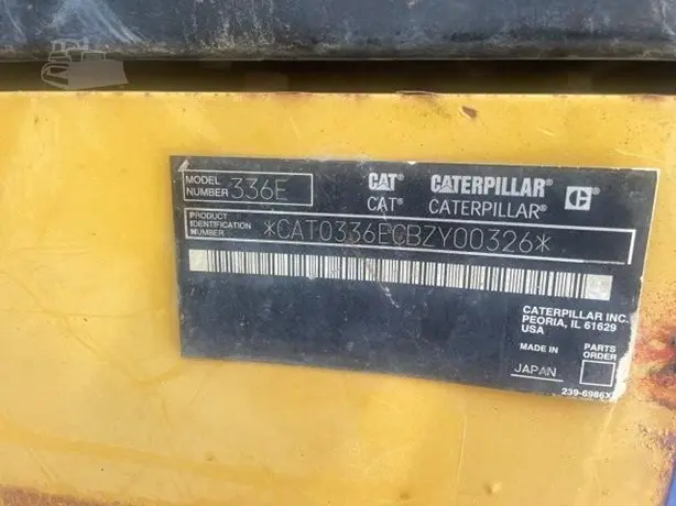 2011 CATERPILLAR 336EL
