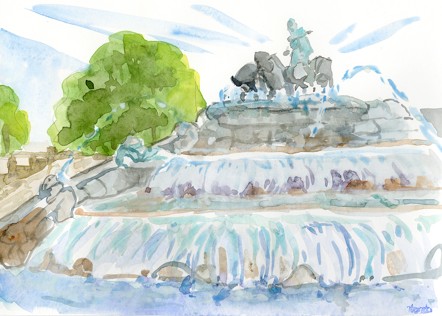 Denmark-GefionFountain