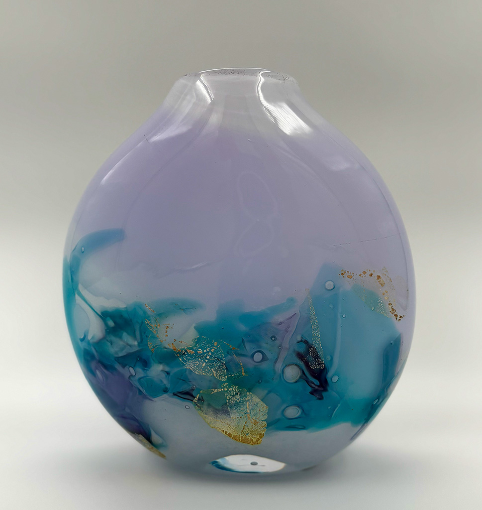 Glass-FlatVase-IcelandIceberg