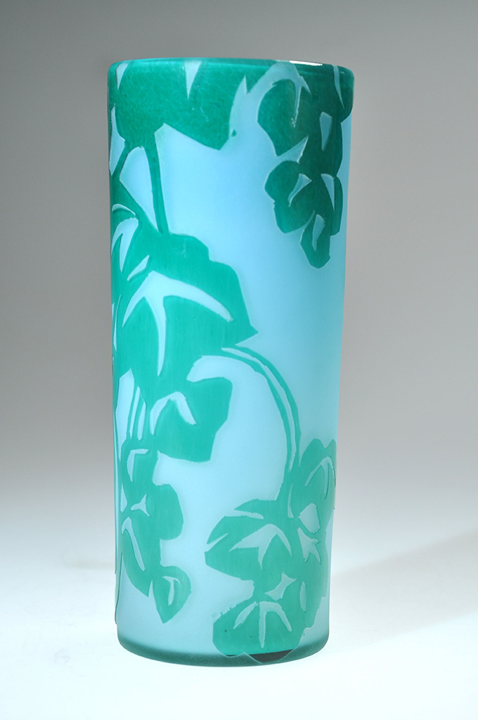 Glass-Vase-Artdeco