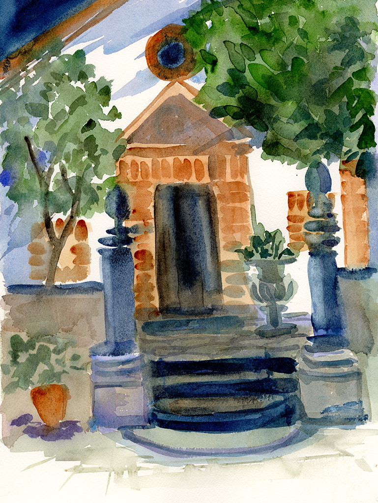 Italy-DievoleChapelNight