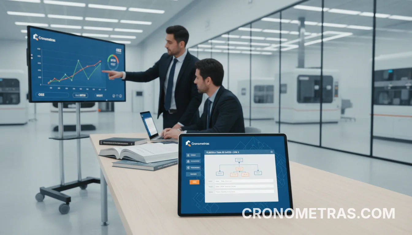 Plantillas de Cronometraje Industrial: Arquitectura del Dato, Normativa ISO y Validación del OEE