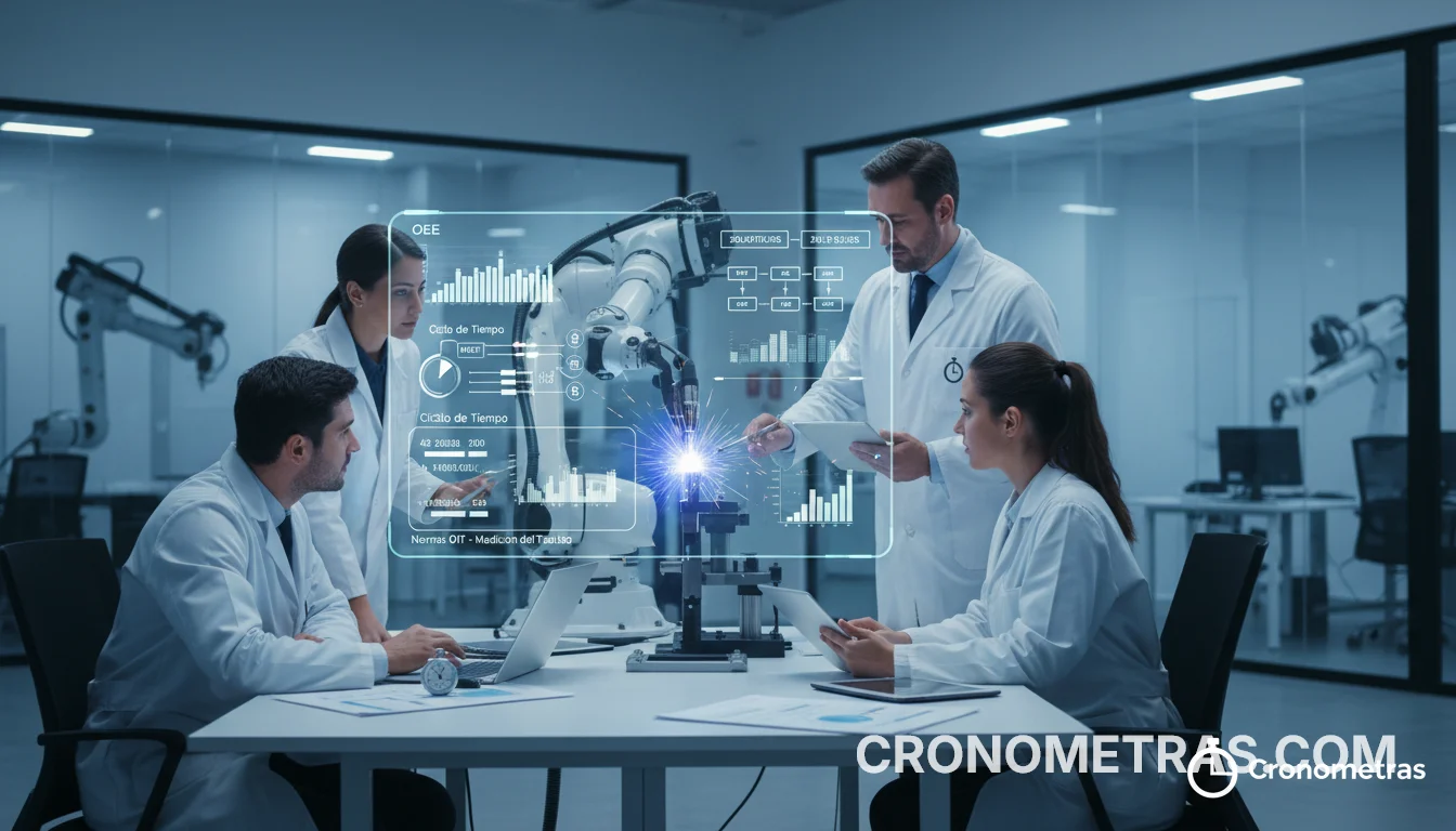 Productividad en soldadura robotizada: Dominando la sincronización entre ingeniería de métodos y automatización