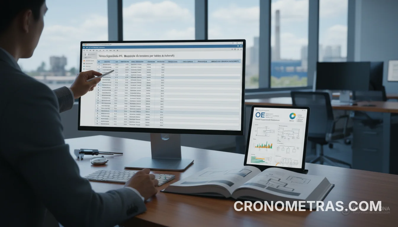 Tablas de Ashcroft: La Matemática Exacta para Maximizar la Asignación de Máquinas (MMS) y Justificar la Carga de Trabajo