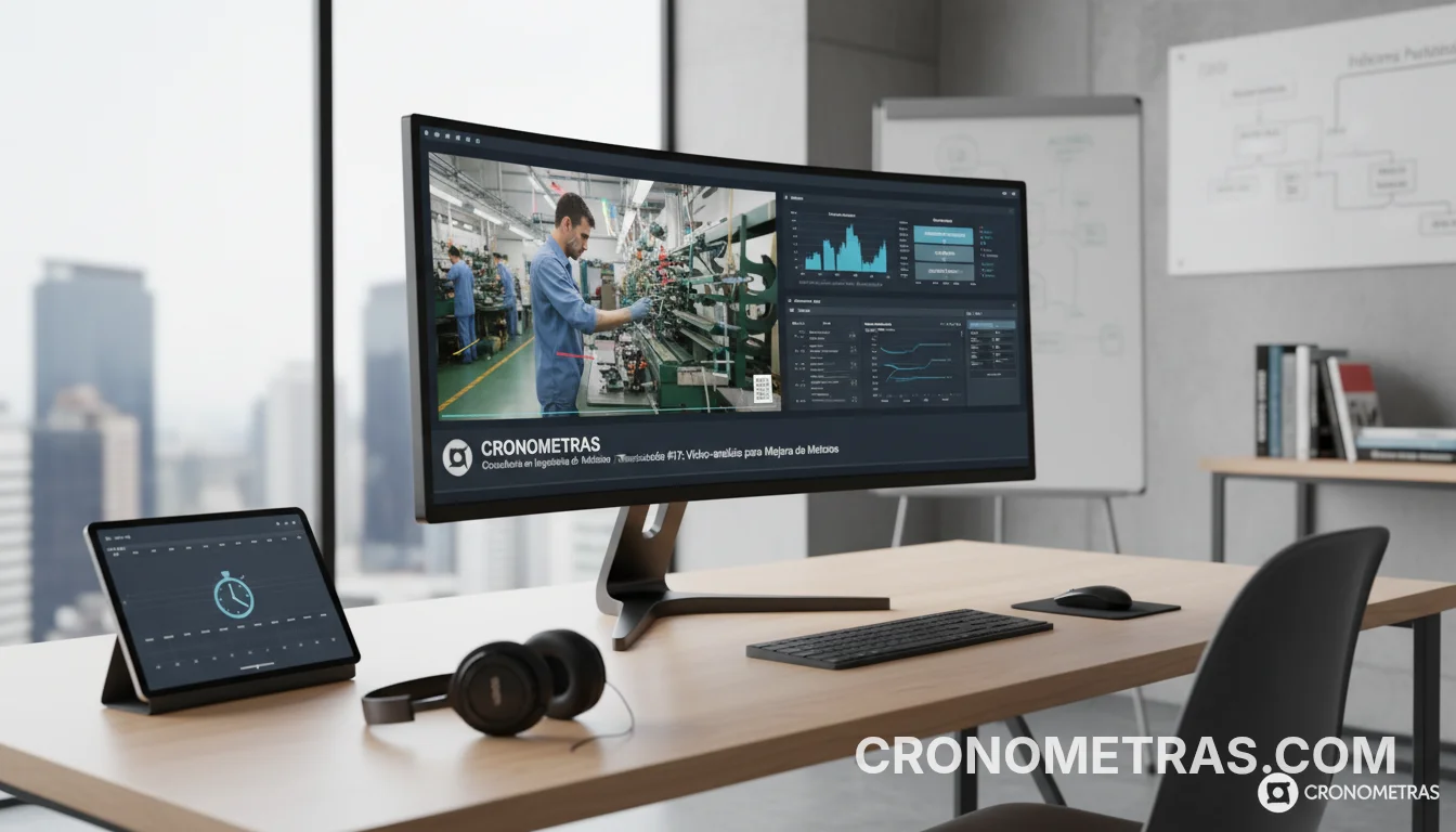Técnica Especializada #17: Video-análisis Industrial y Auditoría Forense de Tiempos (El Fin del Cronómetro Clásico)