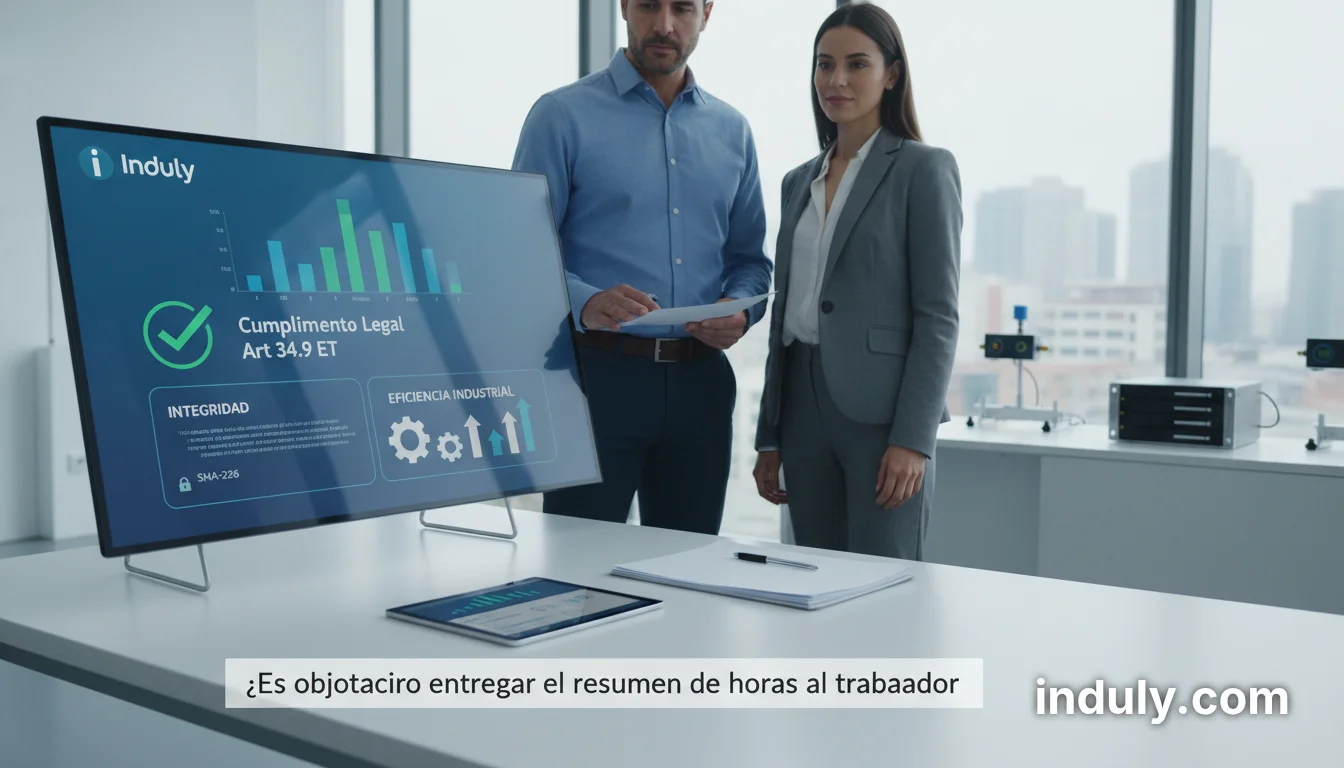 Imagen del artículo: ¿Es obligatorio entregar el resumen de horas al trabajador? Guía de Cumplimiento Legal y Seguridad del Dato (2025)
