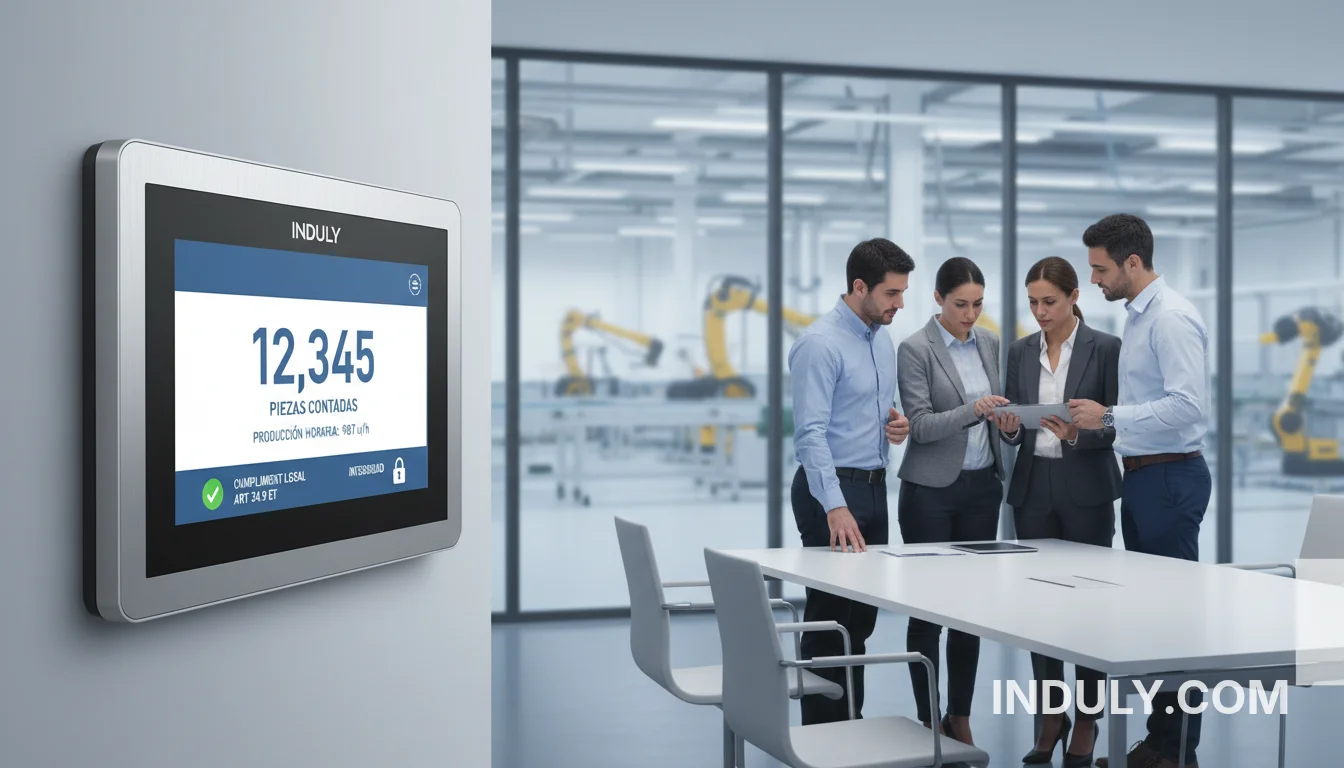 Imagen del artículo: Contador de Piezas Digital: Transformando Tablets en Herramientas de Control de Producción y Cumplimiento Legal