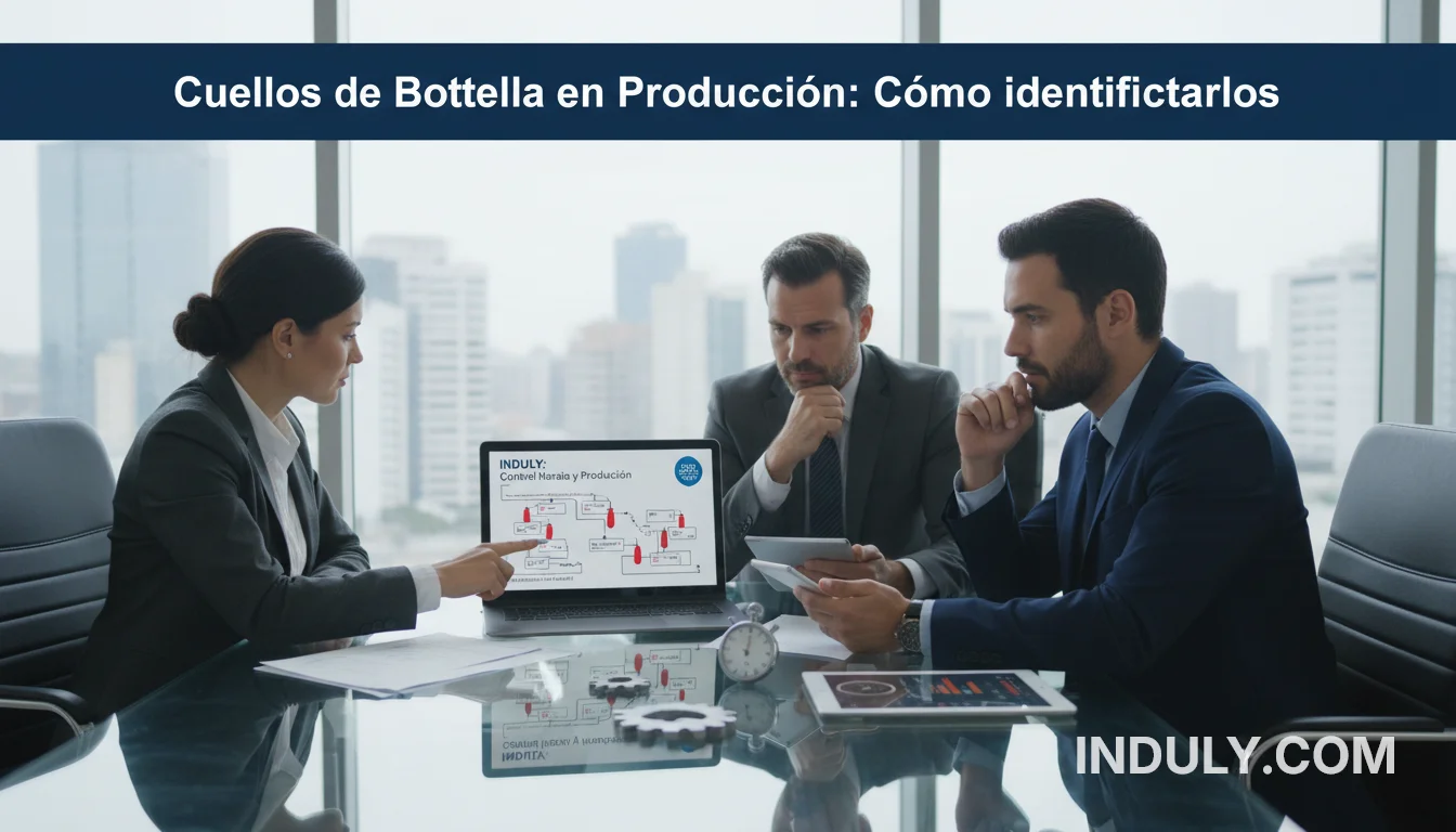 Imagen del artículo: Cuellos de Botella en Producción: Guía Técnica para su Detección y Eliminación bajo Normativa 2025