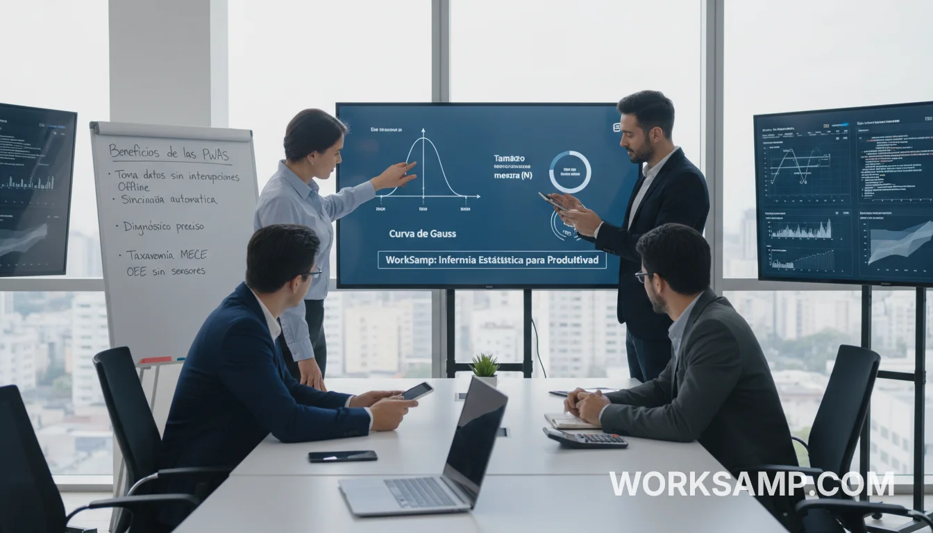 Beneficios de las PWAs Offline para toma de datos en planta