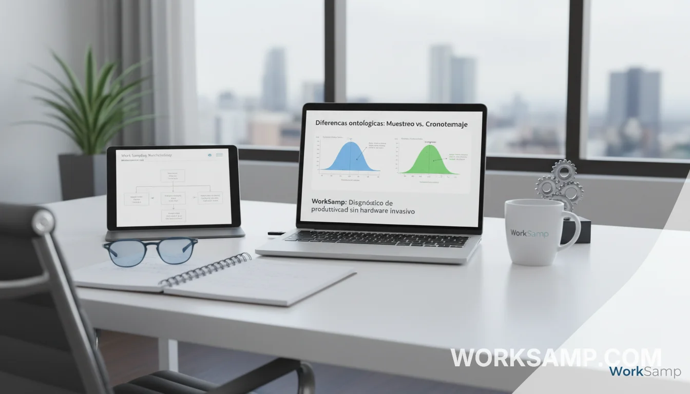 Diferencias ontológicas: Muestreo vs. Cronometraje