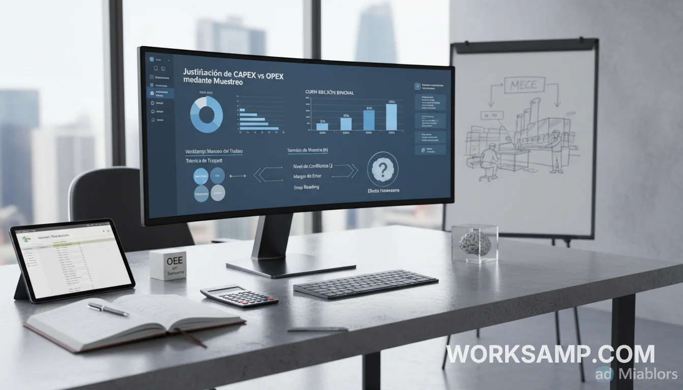 Justificación de CAPEX vs OPEX mediante Muestreo
