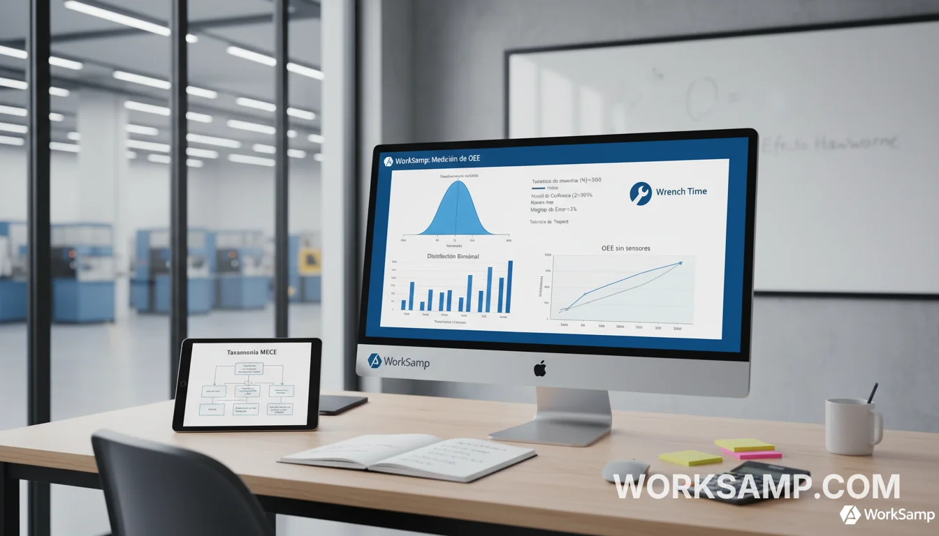 Medición de OEE mediante Muestreo del Trabajo