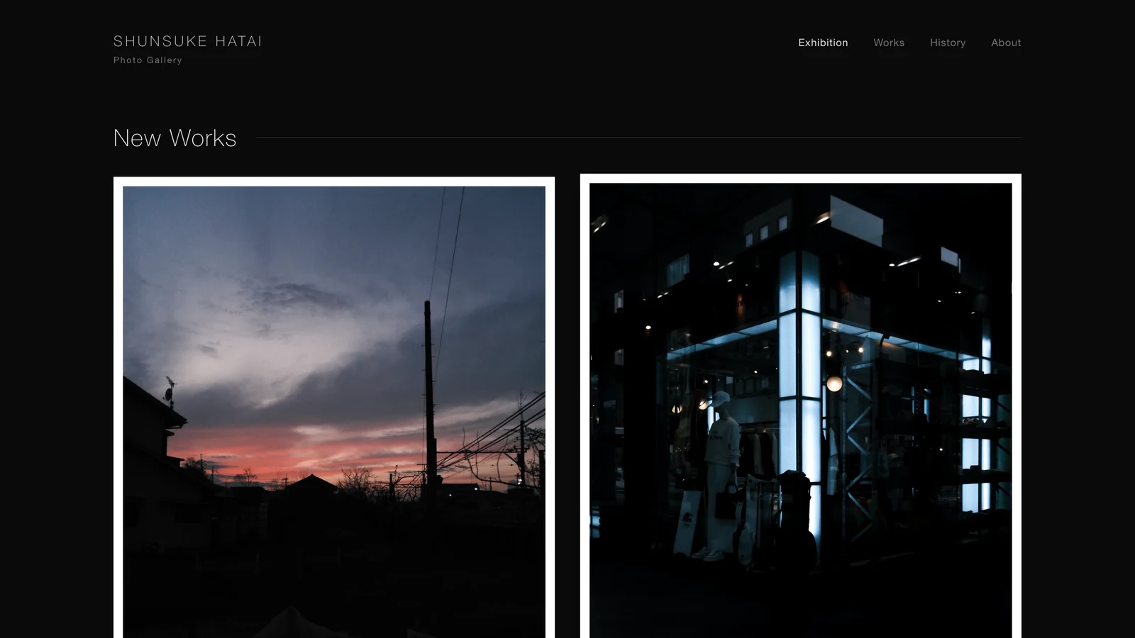 ポートフォリオサイト