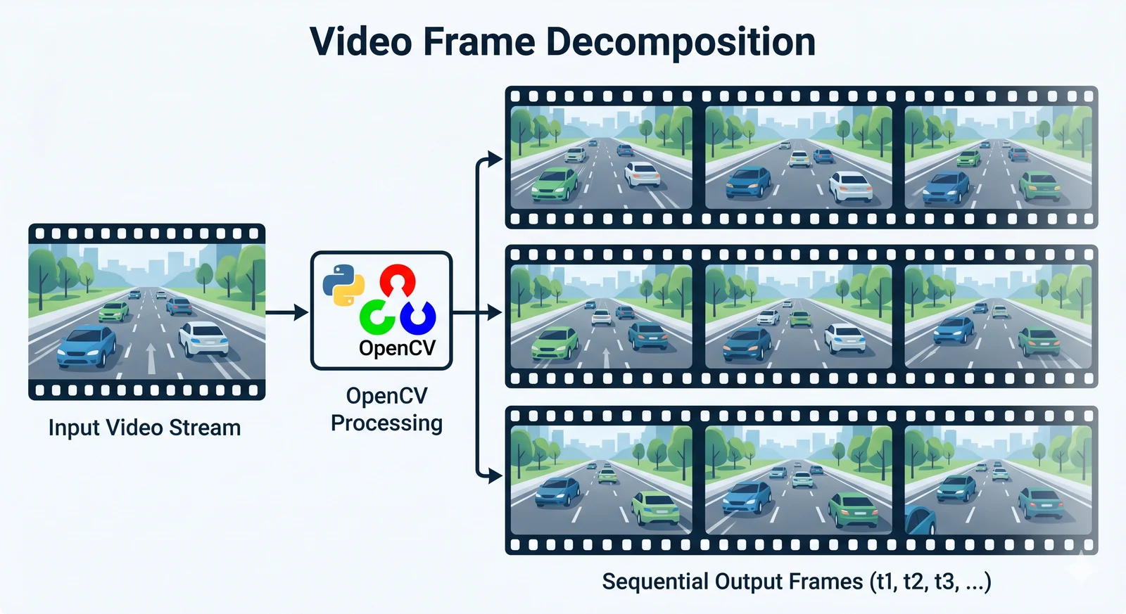 video splited frames