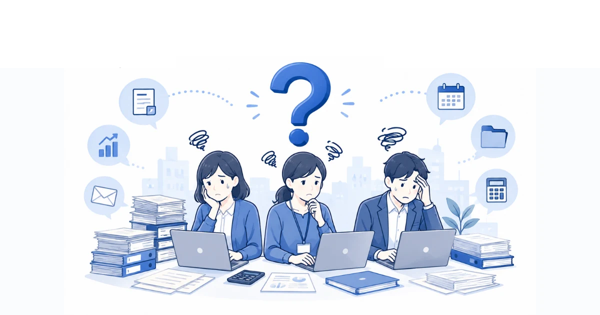 なぜバックオフィス業務でも省人化が必要なのか?